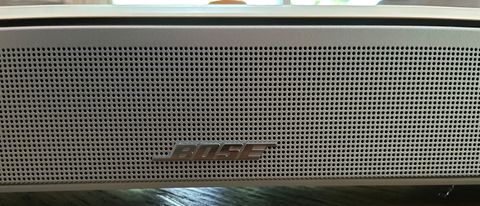 Bose Smart Soundbar 900 with Bose motif on speaker grille