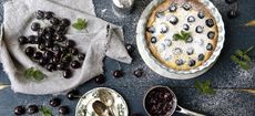 Cherry clafoutis