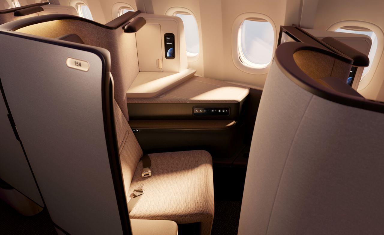 Cathay Pacific’s new business class Aria Suites