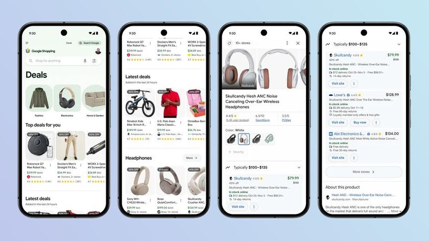 Google Shopping feeds on phones