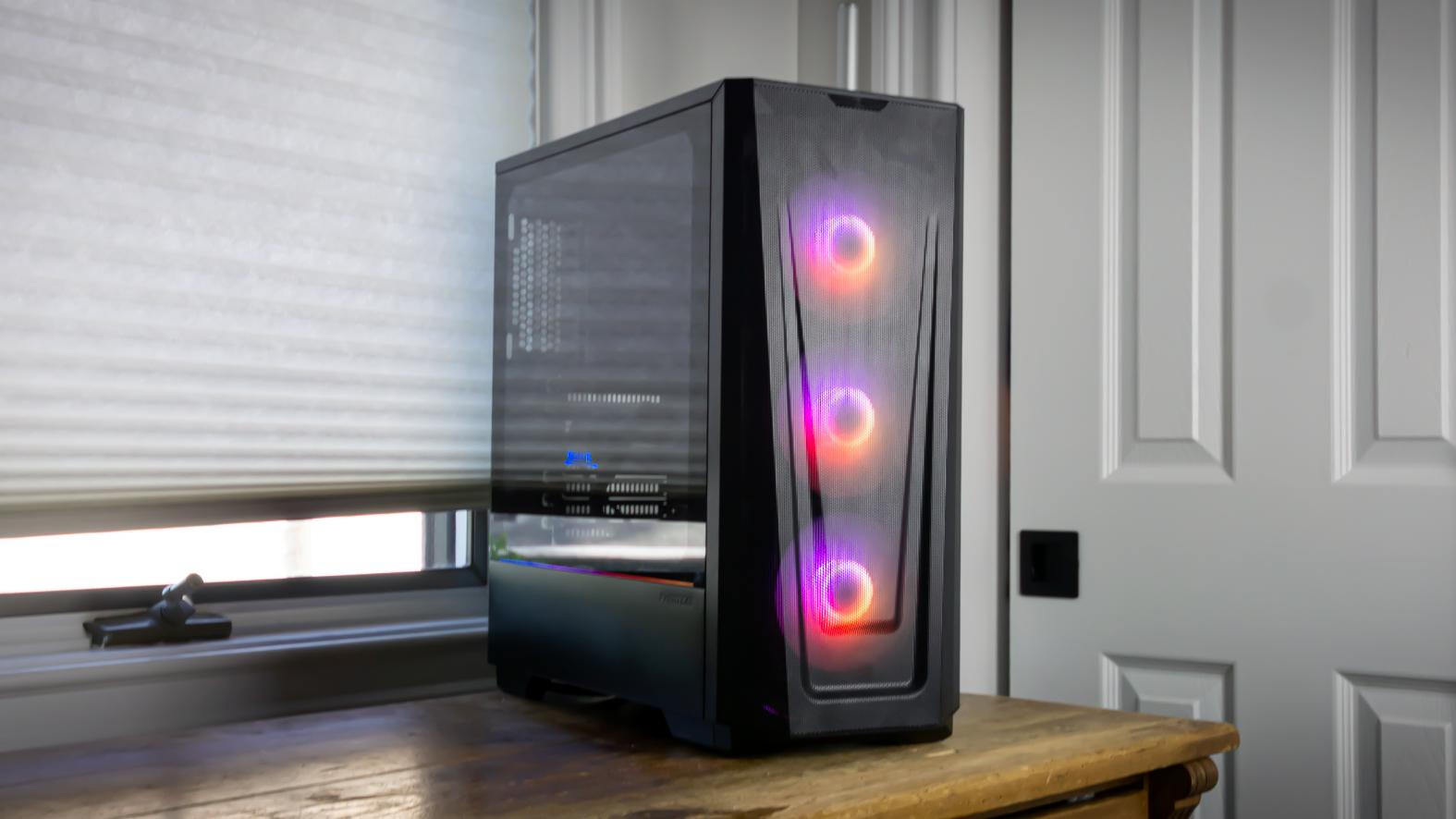 PHANTEKS ECLIPSE G360A WHITE D-RGB ATX MID TOWER GAMING CABINET AT