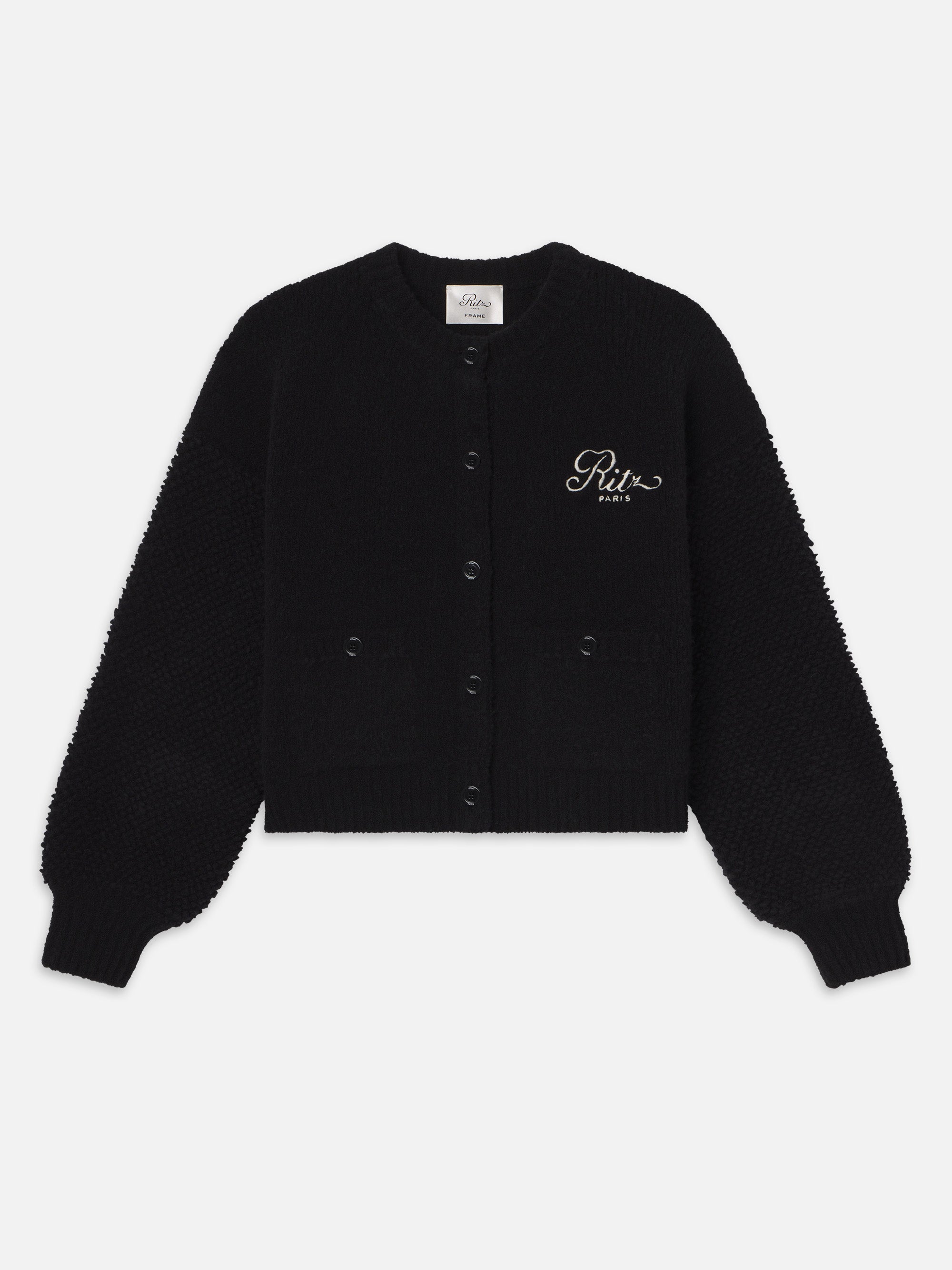 Ritz Mix Stitch Sweater - Black