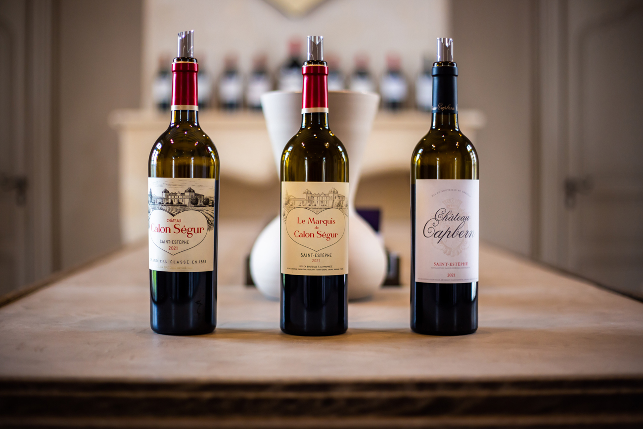 En Primeur tastng at Ch&amp;acirc;teau Calon S&amp;eacute;gur