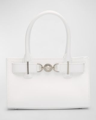 Medusa 95 Small Leather Tote Bag