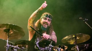 Mike Portnoy onstage in 2020