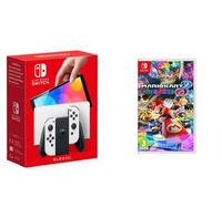 Nintendo Switch OLED (White) | Mario Kart 8 Deluxe: £349.98 at Very