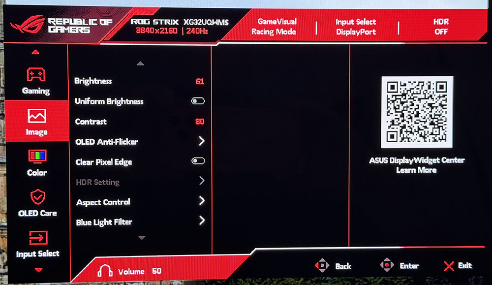 Asus ROG Strix XG32UQWMS