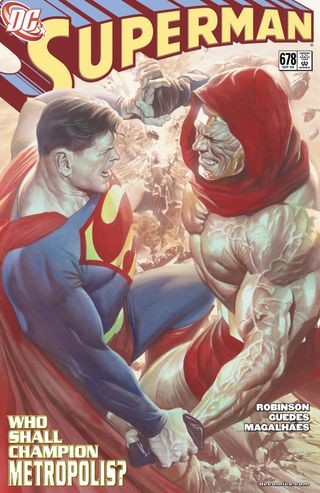 Superman #678 cover art