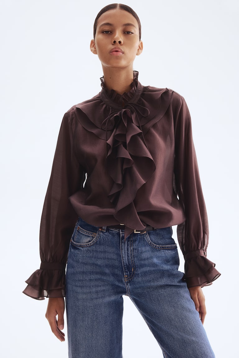 Flounced Blouse