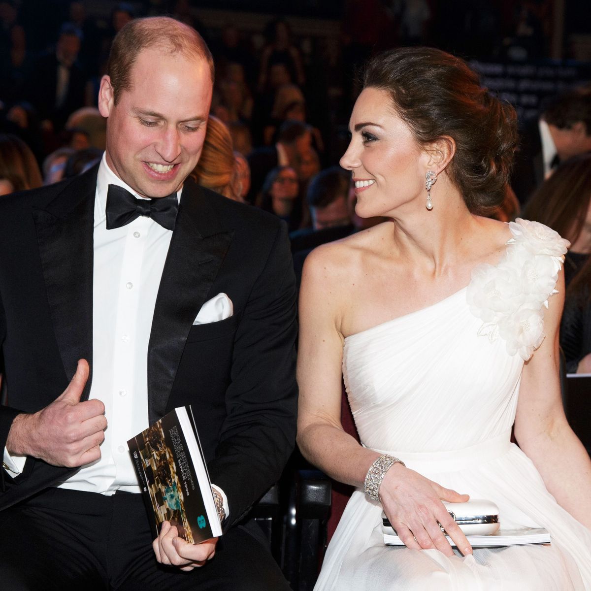 Kate Middleton Wore Princess Diana's Earrings to the BAFTAs | Marie Claire