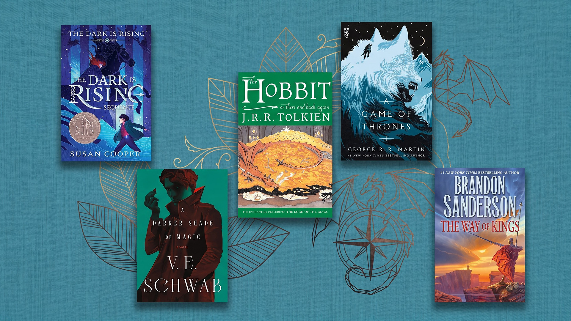 A selection of the best fantasy novels.