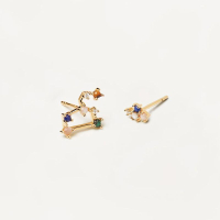 PDPAOLA Zodiac Earrings: $98