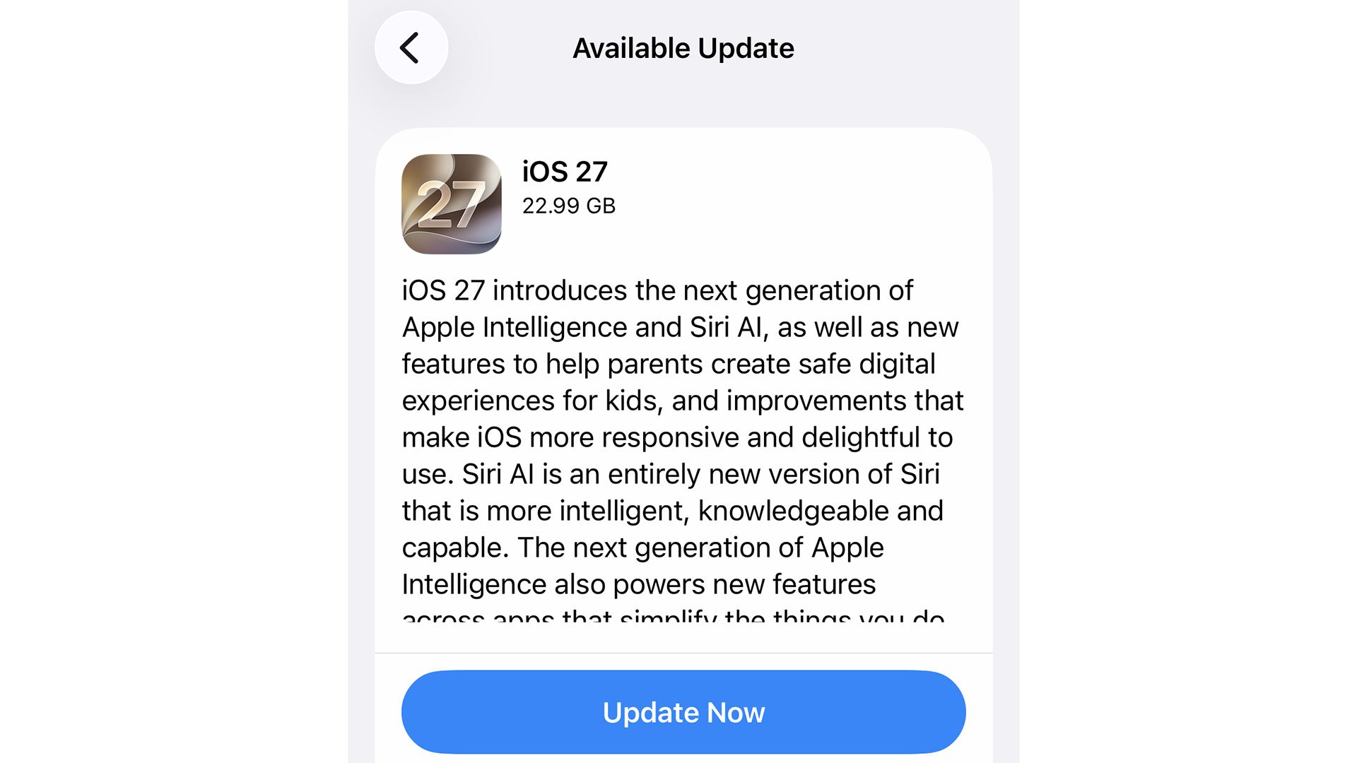 iOS 27