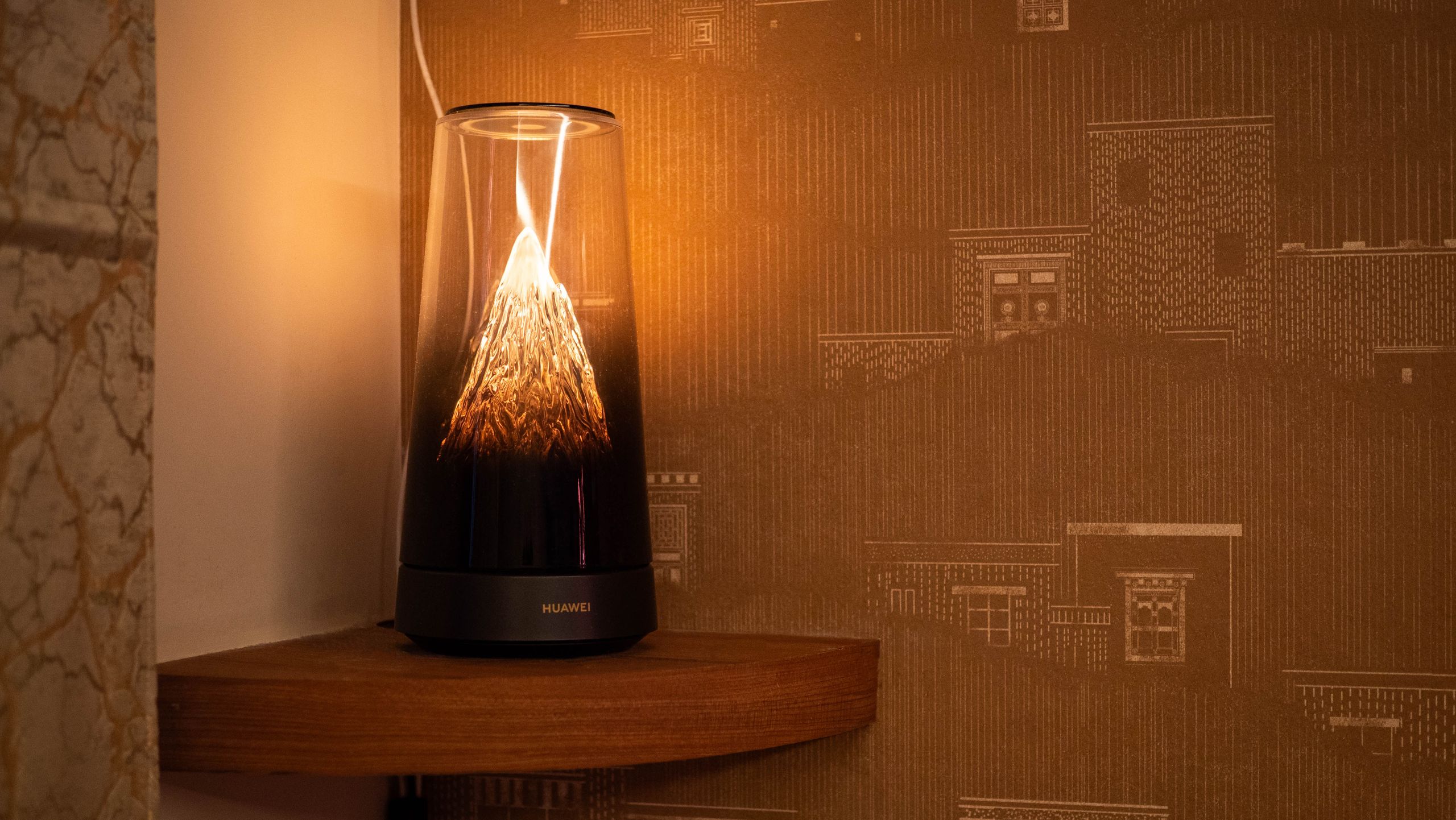 This isn't a smart lamp — it's a Wi-Fi 7 mesh router, and my wife likes it so much that she doesn't let me use any other router now