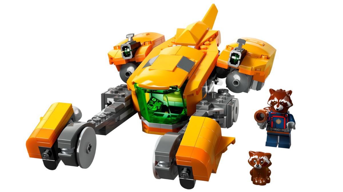 Lego Baby Rocket's Ship promo images on a plain background