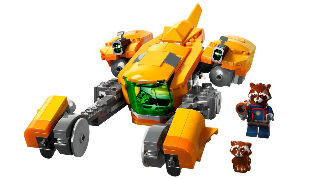 Lego Baby Rocket's Ship promo images on a plain background