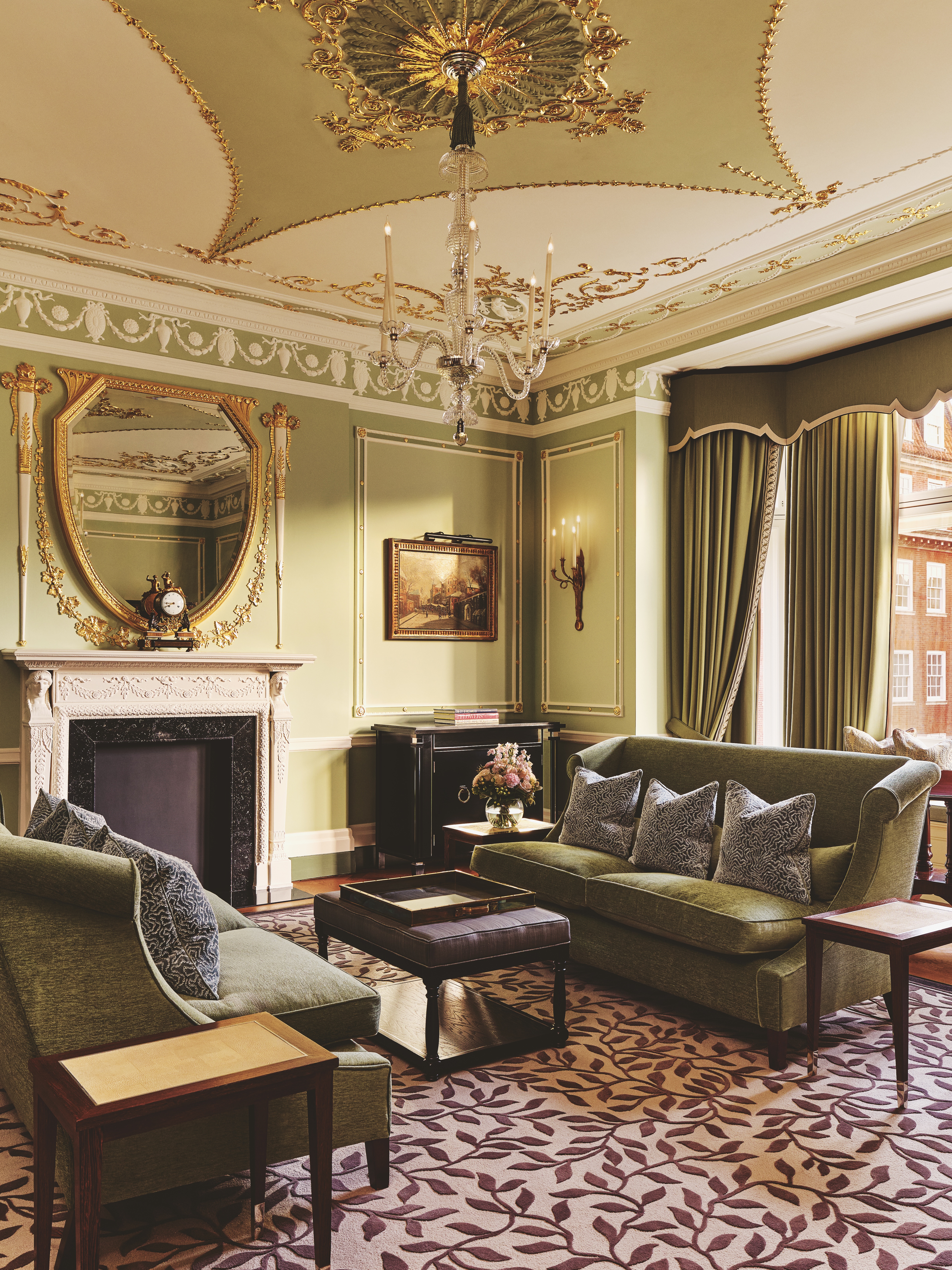 The Connaught lounge area