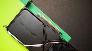 NVIDIA RTX 4070 Super Founders Edition branding against colorful background