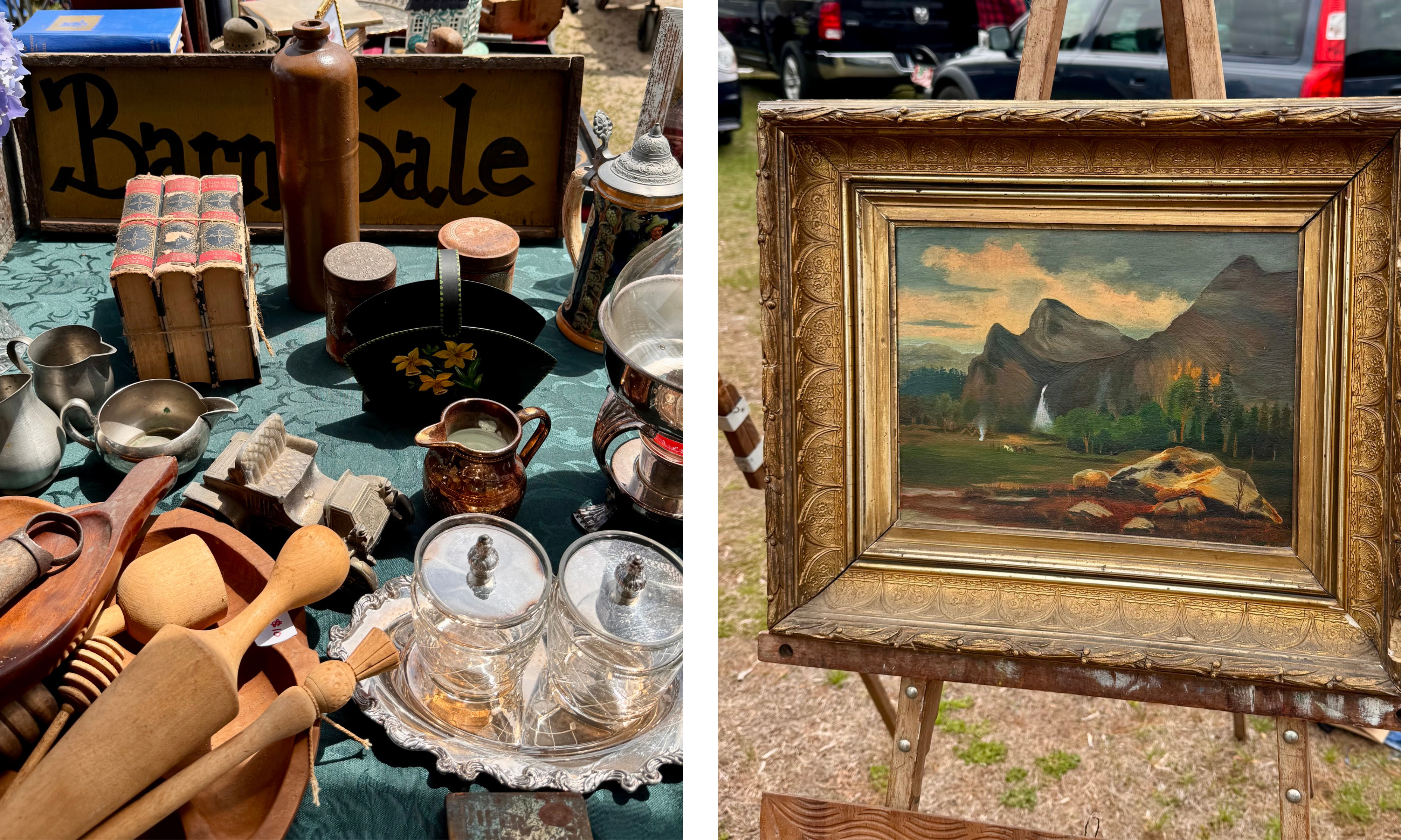 flea market vintage decor