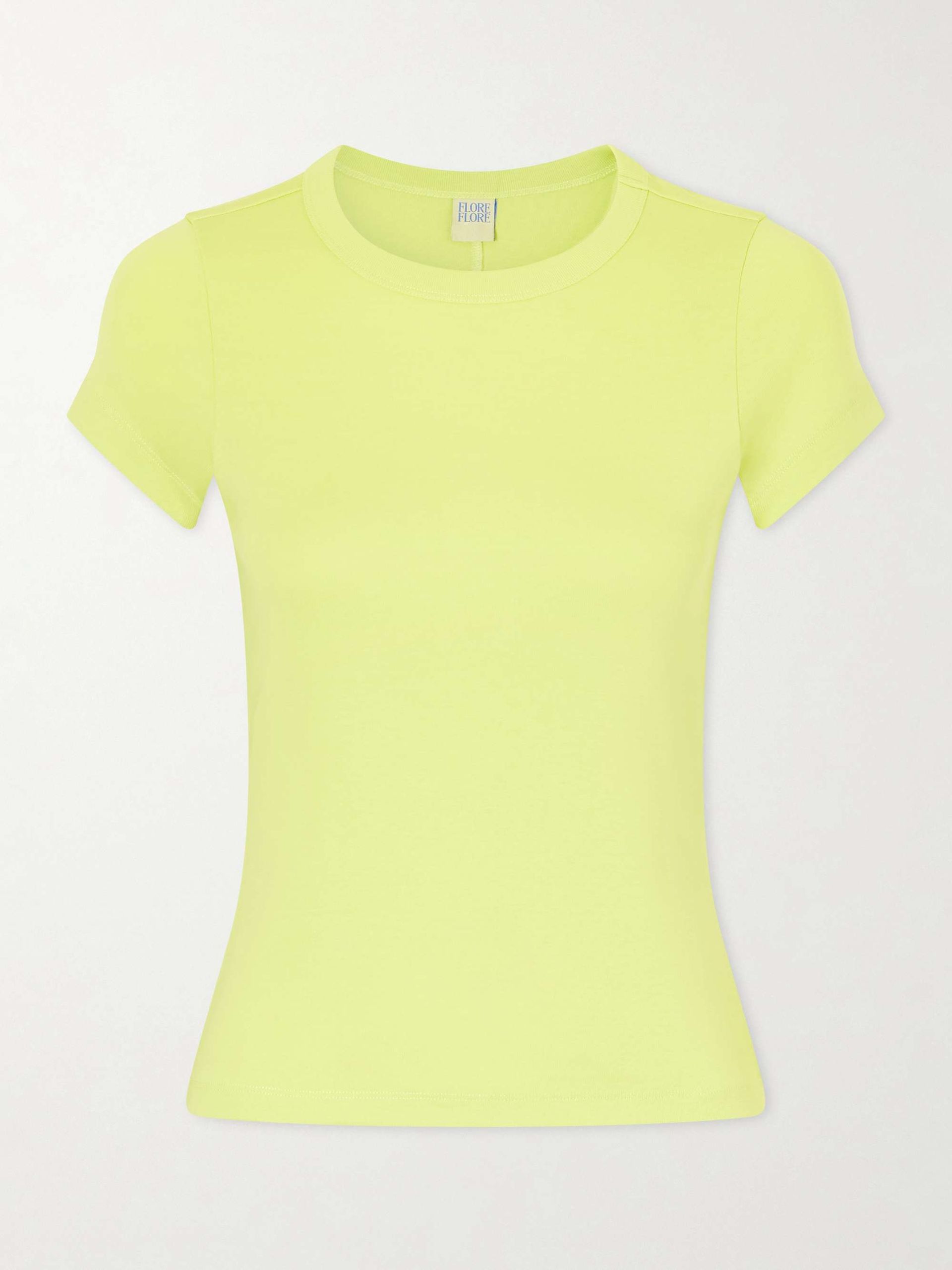 Car Baby Tee Ribbed Organic Cotton-Jersey T-Shirt
