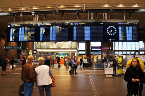Oslo Central Station Houses Europe’s Largest Optically Enhanced LCD Wall