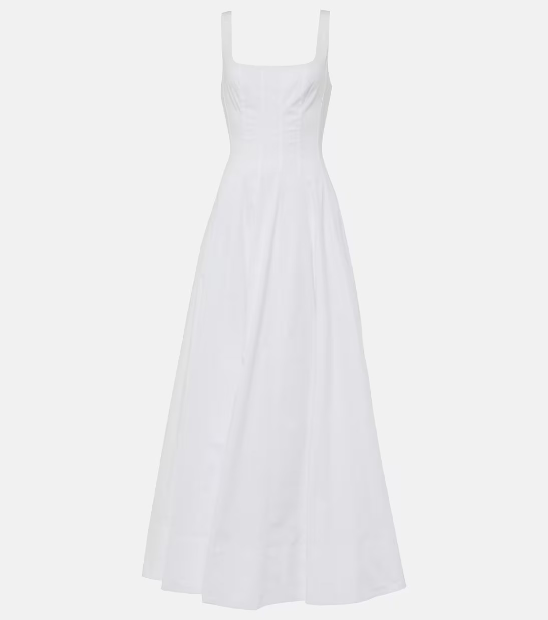 Staud, Wells Cotton Poplin Maxi Dress