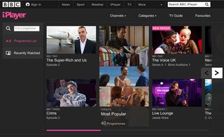 Smart features are limited to BBC iPlayer and YouTube, plus Spotify and Deezer