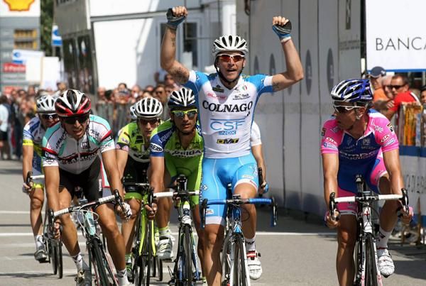 Manuel Belletti (Colnago - CSF Inox) won the Coppa Bernocchi in a field sprint finale.