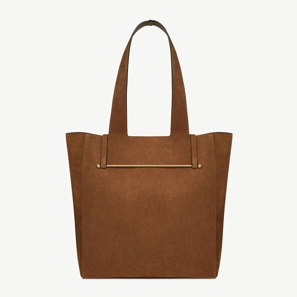 Melody Tote - Tan Suede