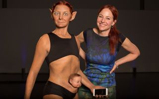 Alice Roberts gets the perfect body - based on science and animals