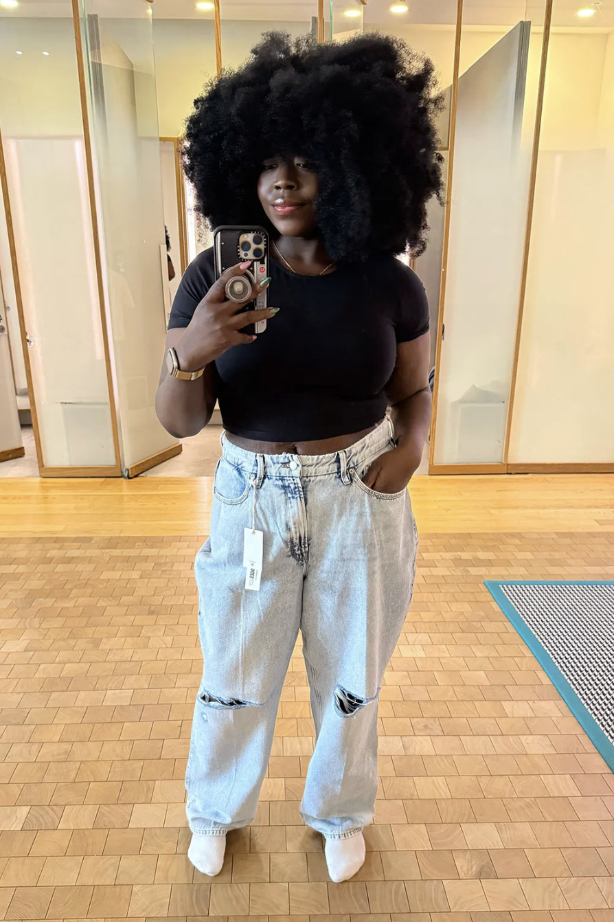 Good American, Good 90s Relaxed Jeans