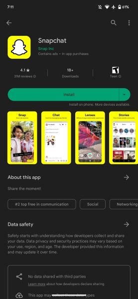 Google Play Store color hue