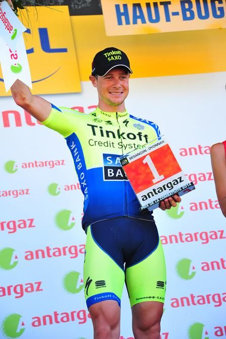 Nicolas Roche (Tinkoff-Saxo) was voted most aggressive rider on stage 11 of the Tour de France