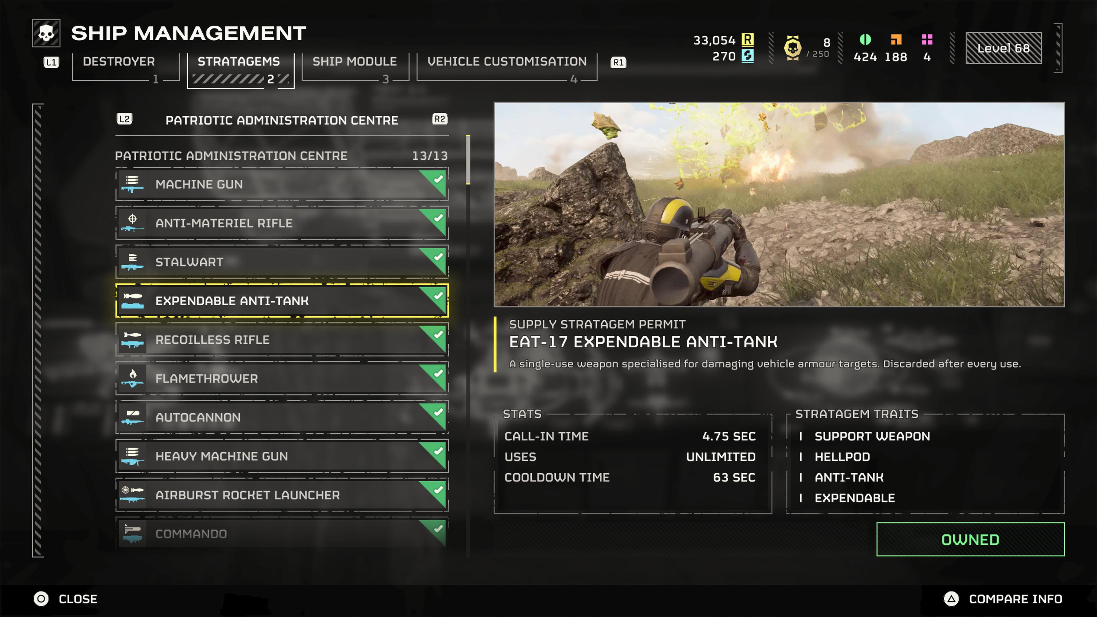 Support Weapons in Helldivers 2