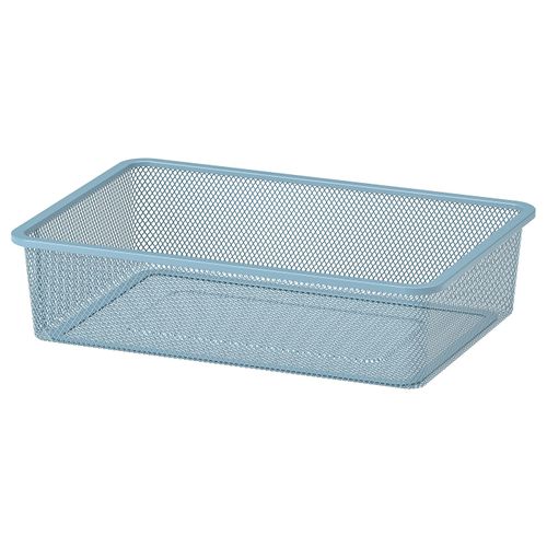 Trofast Mesh Storage Box - Gray-Blue 16 1/2x11 3/4x3 7/8 "