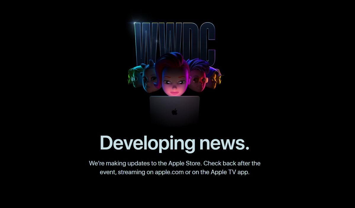 wwdc 2022 apple store closed warning