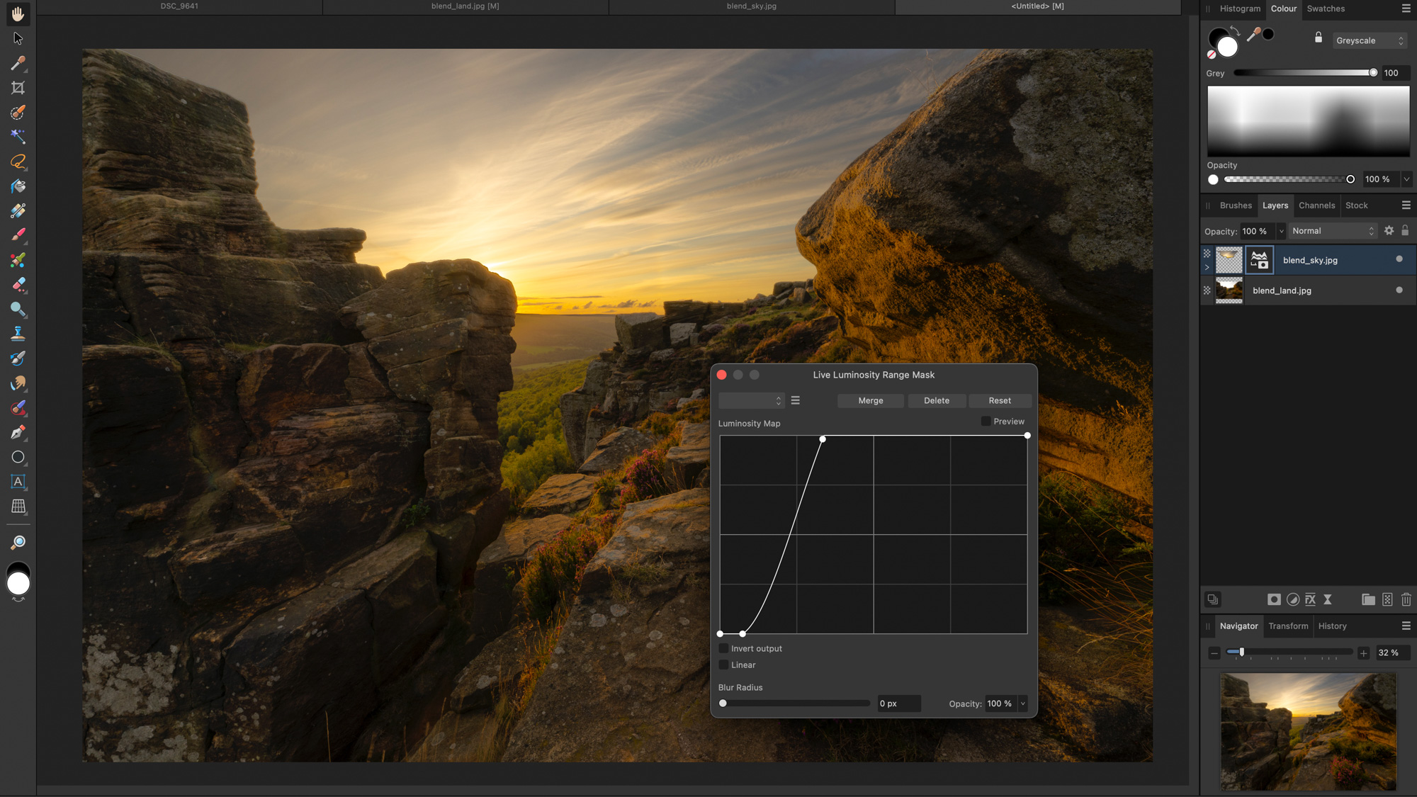 Affinity Photo 2 editing