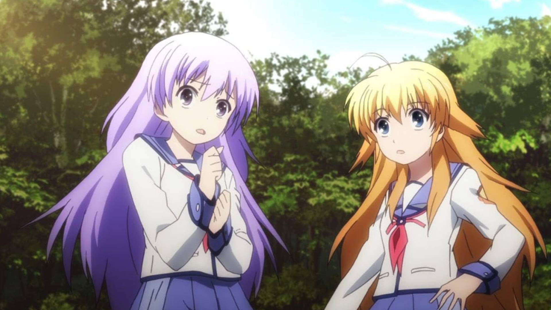 A still from Angel Beats anime