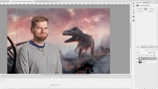How to Photoshop someone into a picture: Pasting into in Photoshop