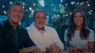 Kirk, Al, And Kaylee at a table