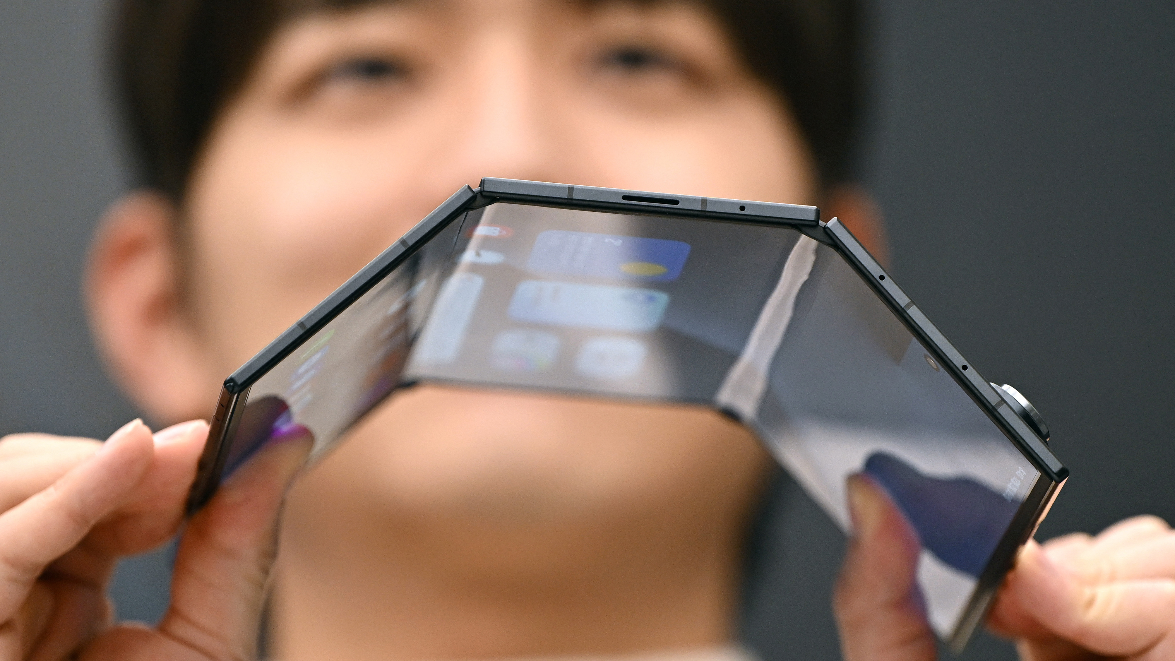 Samsung Galaxy Z TriFold at Korean launch event