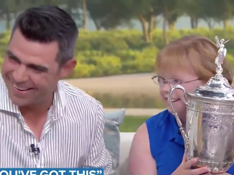 Gary Woodland Surprises Amy On The Today Show