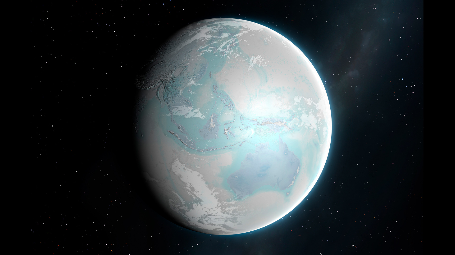 During ice ages, Earth could turn into an inhospitable snowball.
