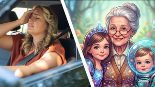 Mother despairs at AI slop from grandma.