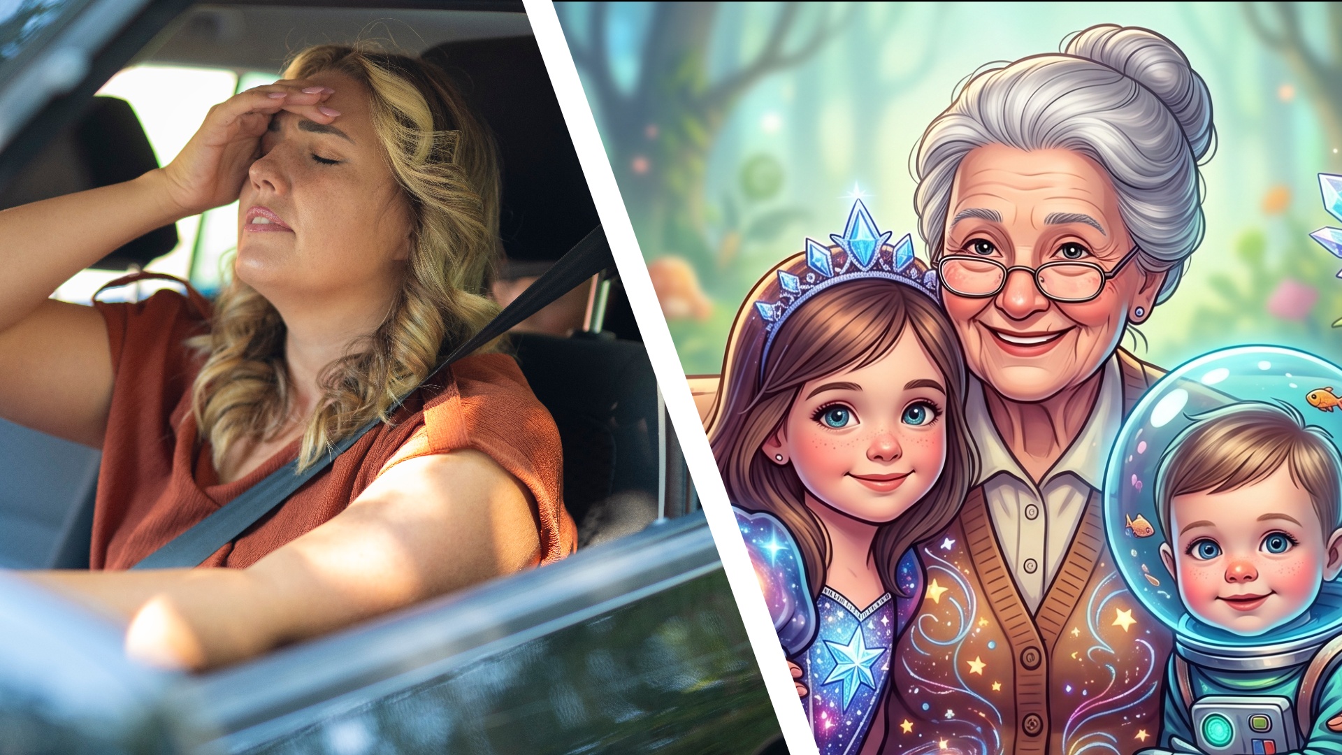 Mother despairs at AI slop from grandma.