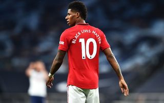 Marcus Rashford, Manchester United, Black Lives Matter shirt