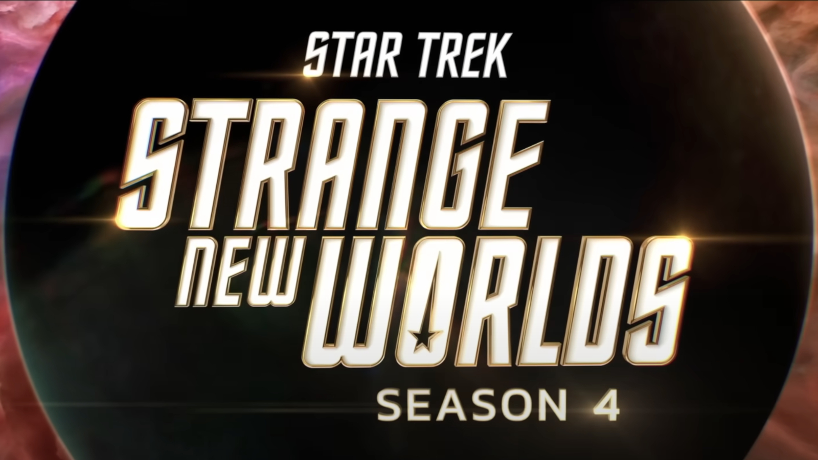 A promo banner for Star Trek: Strange New Worlds season 4