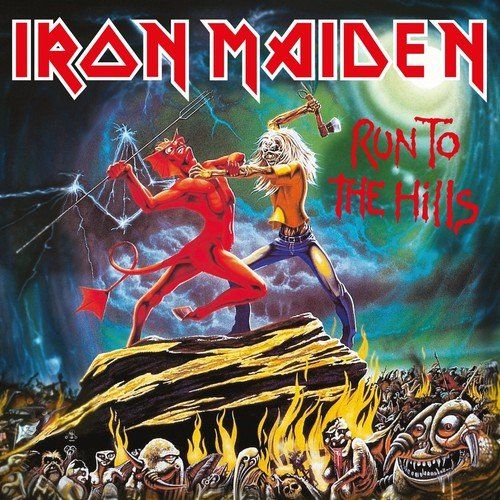 Iron Maiden Run To The Hills single cover