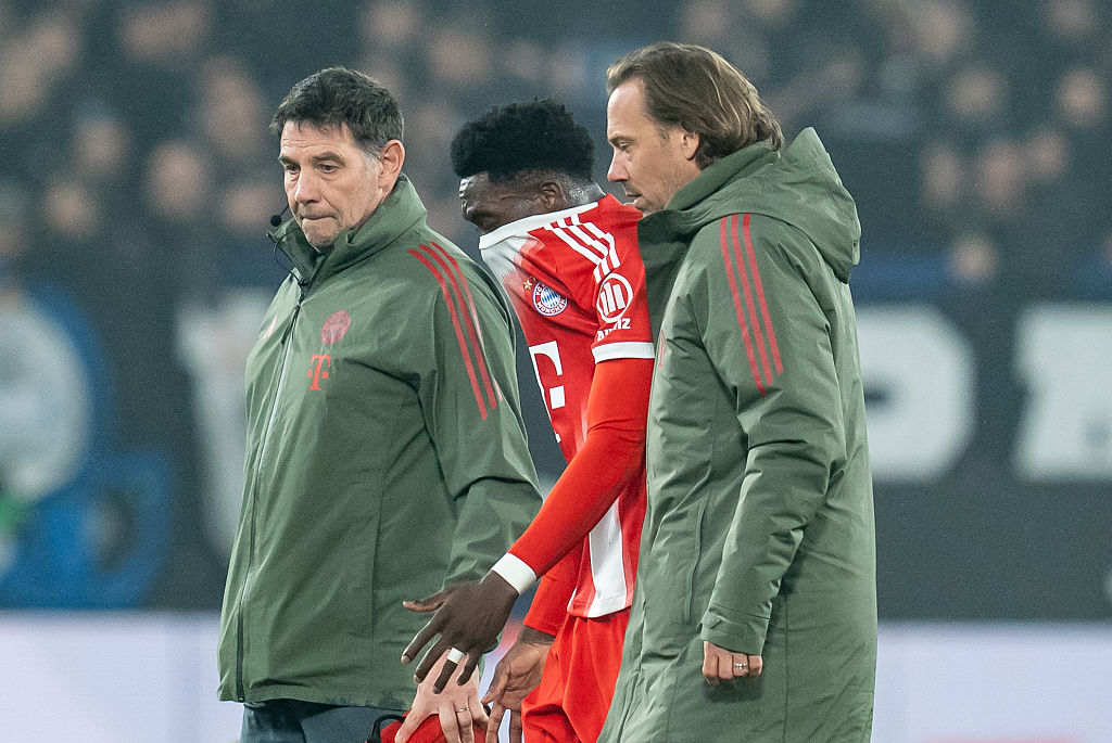 Alphonso Davies picked up his latest injury in May