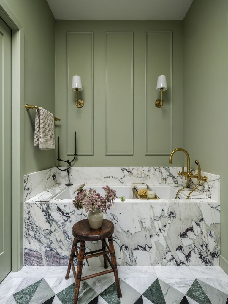 16 Green Bathroom Ideas That Feel Effortlessly Calm | Livingetc